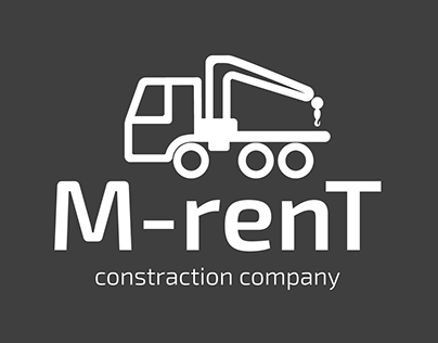 Logo design of a construction equipment rental company