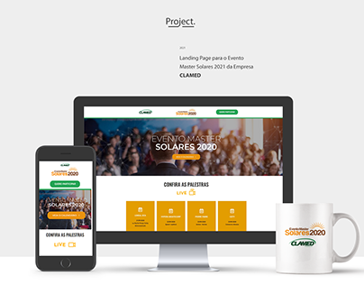 Landing Page - Evento Master Solares 2020 | Clamed