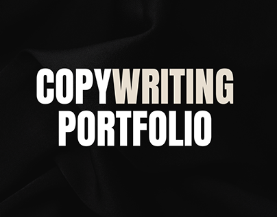 Copywriting Porfolio