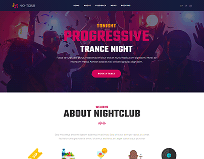 Nightclub Website
