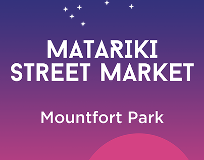 Matariki Street Market Marketing Material