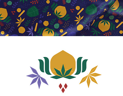 Herbal patterns set