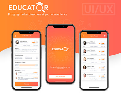 Educator - Teacher Finder Mobile Application