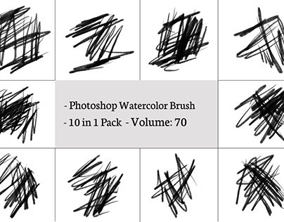 Free Watercolour Photoshop Brushes