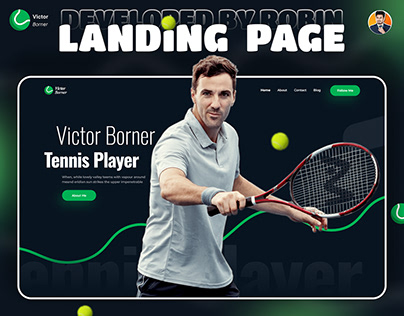 Tennis Player Victor Borner's Website