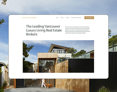 Aventus Living Real Estate Website and Brand Design