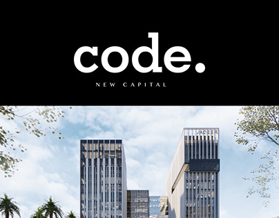 Code mixed use building Logo