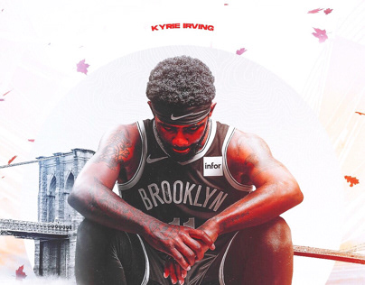 Kyrie Irving x Nets Graphic