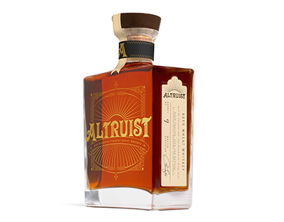 Altruist Whiskey Label