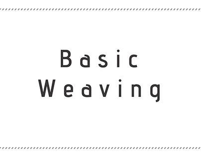 Basic Weaves