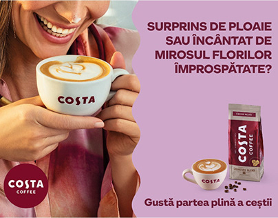 Costa Coffee// OOH & DOOH Campaign 2023