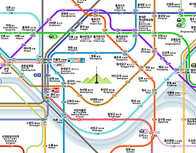 Seoul Capital Region Railway Diagram