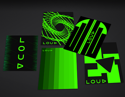 Cartazes Loud - Projeto de Expressão Digital UFU