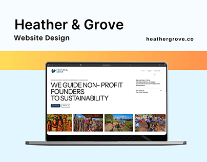 Heather & Grove Website Design