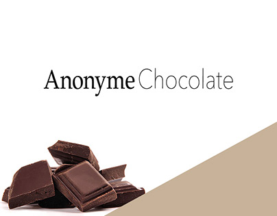 Anonyme Chocolate Packaging