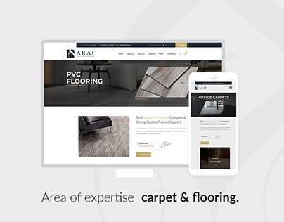 Carpet ,Flooring, Paving Services Website & İdentity
