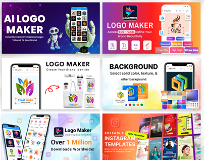 logo maker design and screenshots