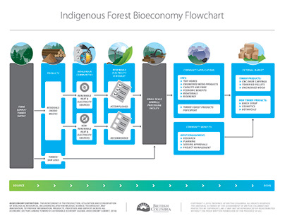 Indigenous Forest Bioeconomy Flowchart