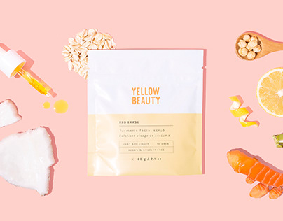 Packaging and label design for Yellow Beauty