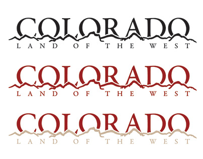 Colorado State Tourism Branding Identity