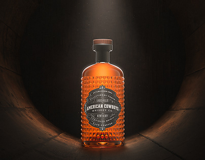 American Whiskey | 3D Product Visualization