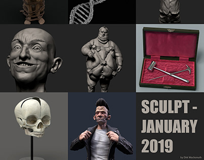 Sculptjanuary 2019