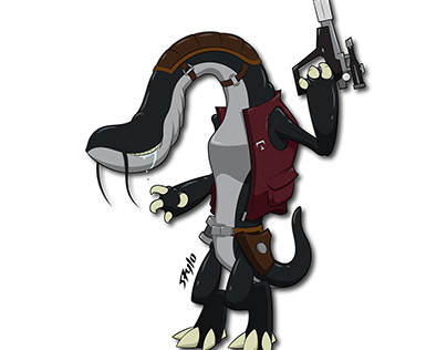 Lezarth Smuggler Character Design