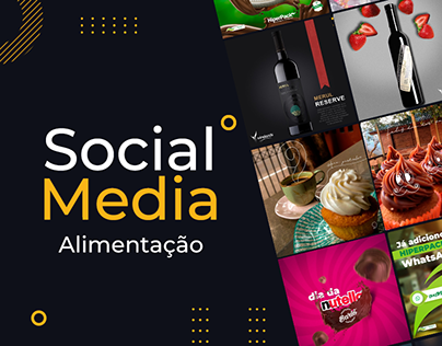 Social Media Alimentação - Yellow Brasil