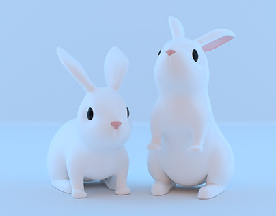 Flufftopia: The Tale of Two Rabbit Friends