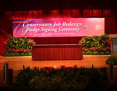 Backdrop design for Workforce Development Agency SG