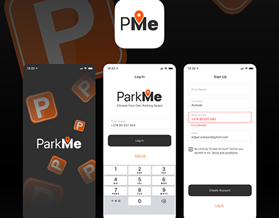 Park Me Mobile App