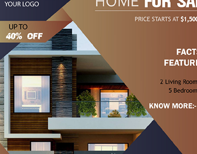 Home For Sale Ads Design