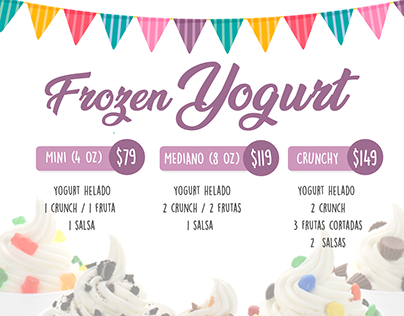 Frozen Yogurt - cartelera