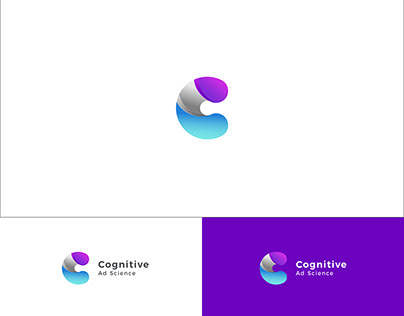 Cognitive Ad Science logo design variation