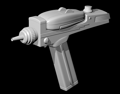 Star Trek Phaser. Created in 3DS Max.