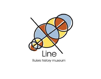 Rulers history museum logo design