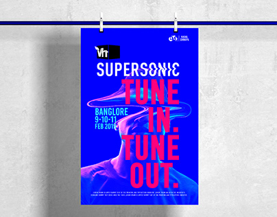 Vh1 Supersonic - Theme for Festival identity