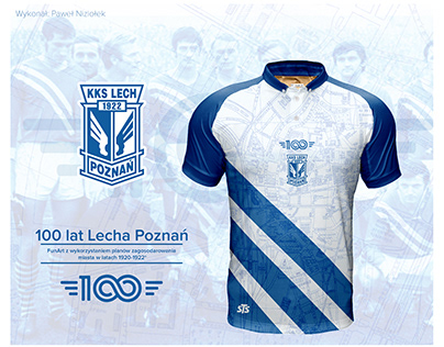 FunArt - koszulka Lecha Poznań na 100-lecie klubu
