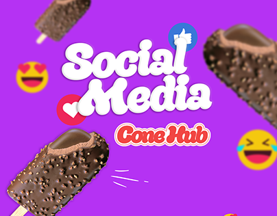 Ice Cream Social Media Designs