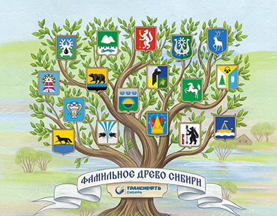 Family tree of Siberia book