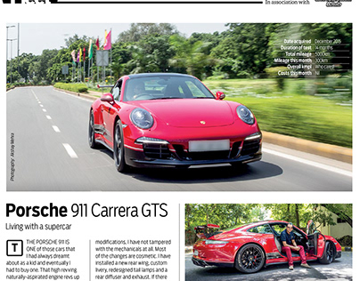 EVO INDIA SHOOT |Porsche 911 GTS|