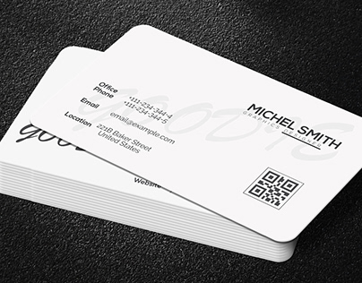 Two Color Corporate Business Card