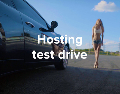 Hosting test drive