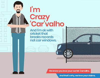 DHFL COCO Crazy 'Carvalho' For Navi General Insurance