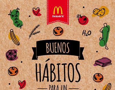 Tríptico Buenos Hábitos McDonald's