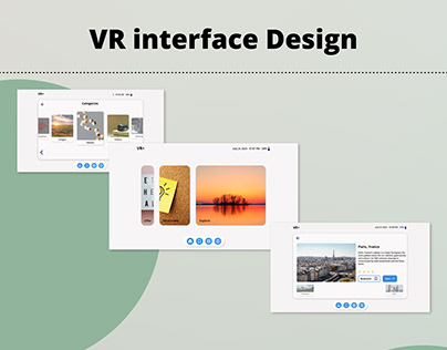 VR+ Interface Design