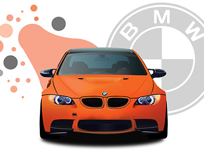 BMW M3 E92 illustration