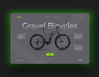 Gravel bicycles - 1 screen