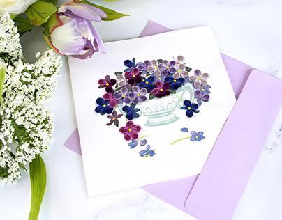Quilling Card - Greeting Card Designs