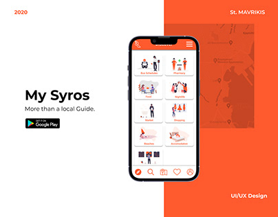 UI/UX My Syros App Case Study